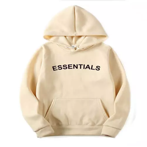 Essentials Beige Hoodie